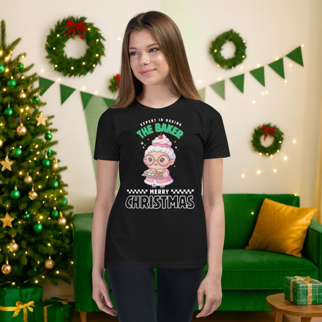 Expert in Baking: The Grandma Baker II | Youth Short Sleeve T-Shirt