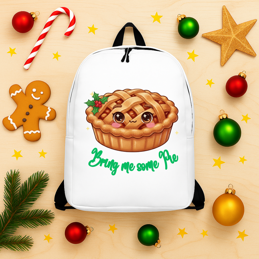 &quot;Bring Me Some Pie&quot; | Minimalist Backpack