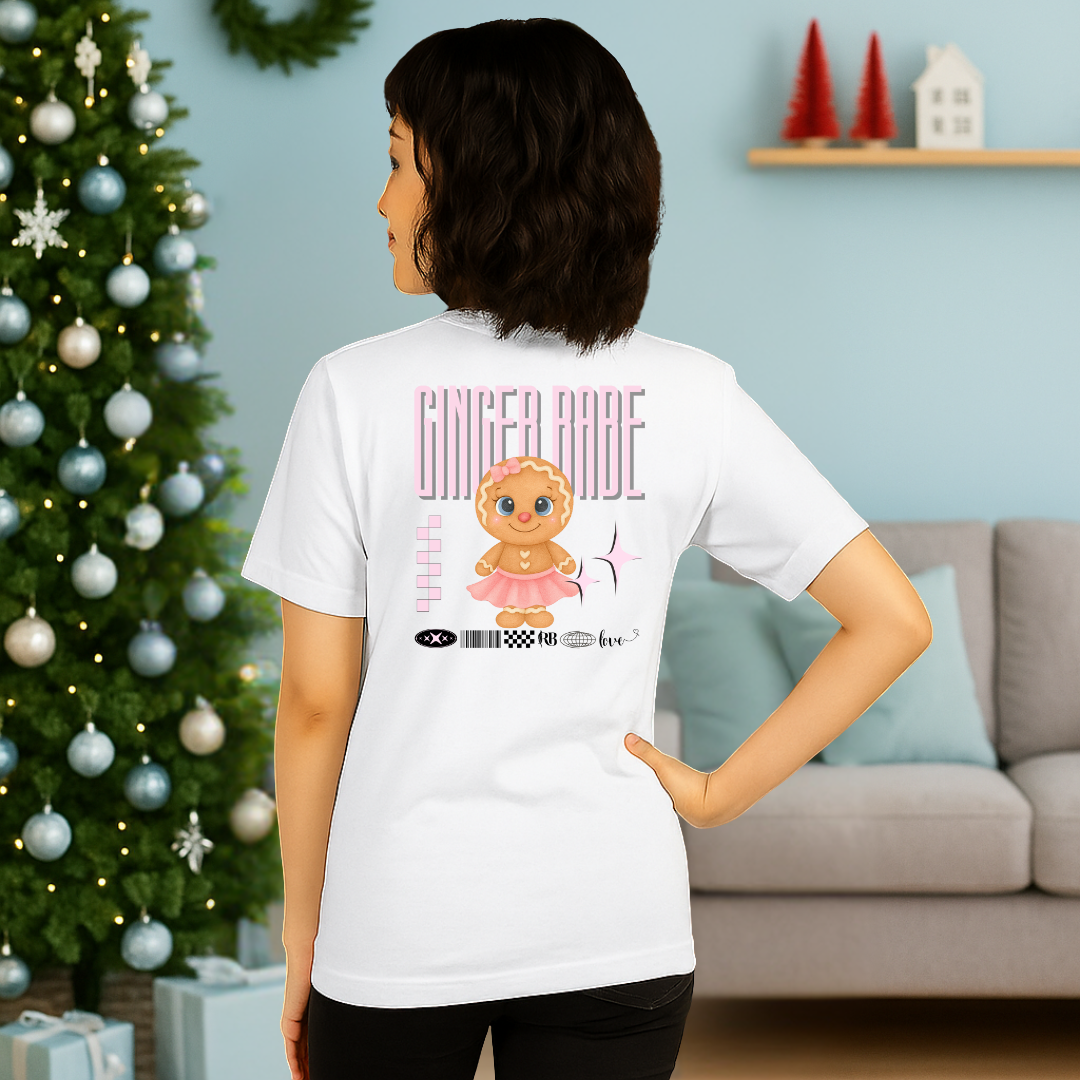 "Ginger Babe"- Black | Adults t-shirt