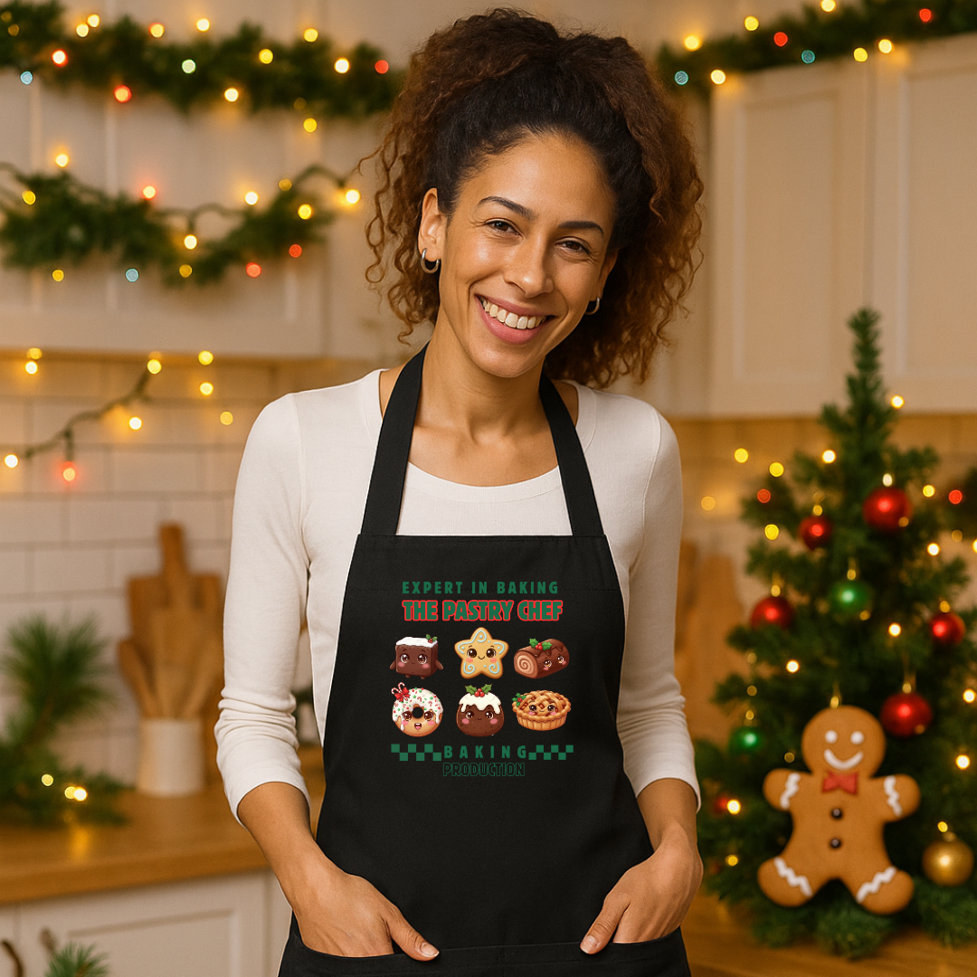 &quot;Expert in Baking: The Pastry Chef...&quot; | Organic cotton apron | – RB Designa Co