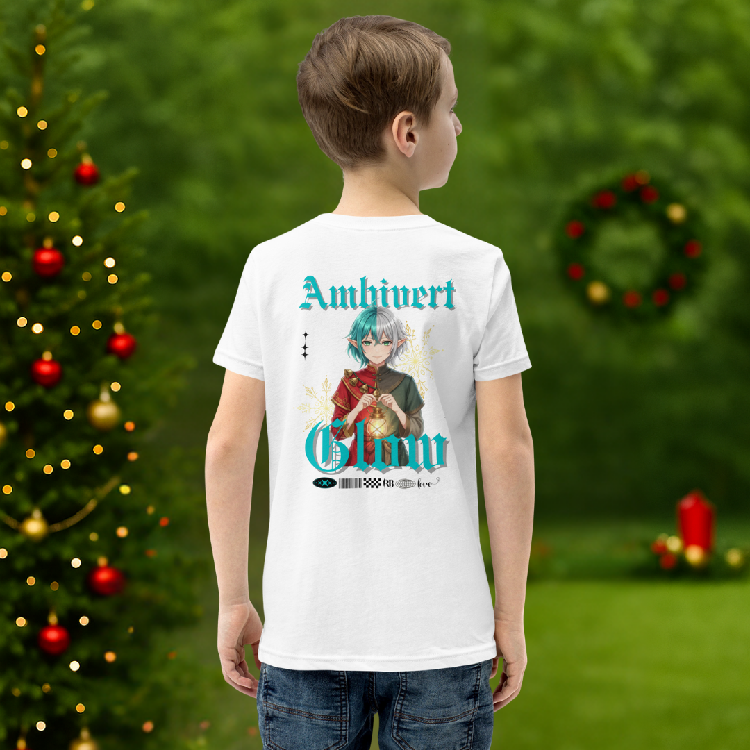&quot;Ambivert Glow&quot; | Youth Short Sleeve T-Shirt