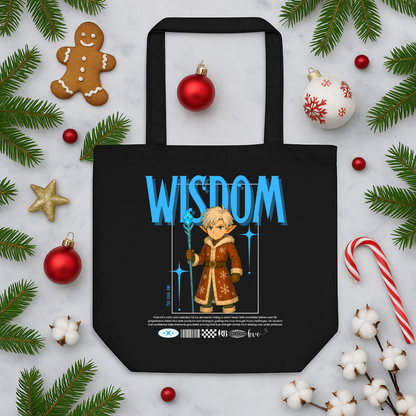 &quot;Wisdom&quot;- White | Eco Tote Bag
