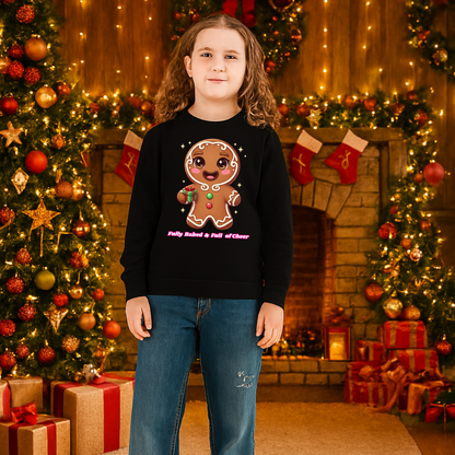 &quot;Fully Baked and Full of Cheer&quot; | Youth Sweatshirt