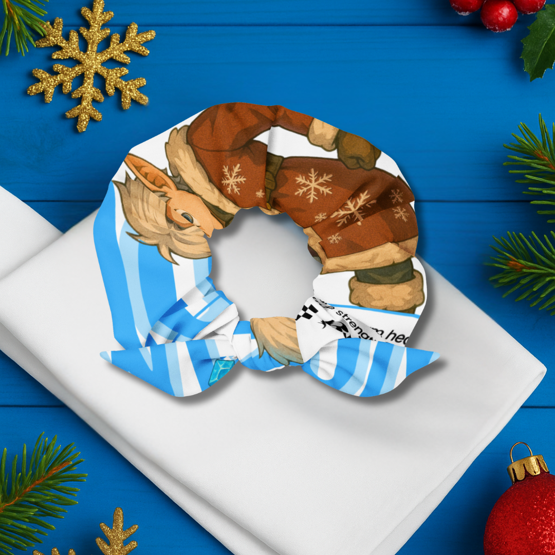 &quot;Wisdom&quot;- Black | Scrunchie