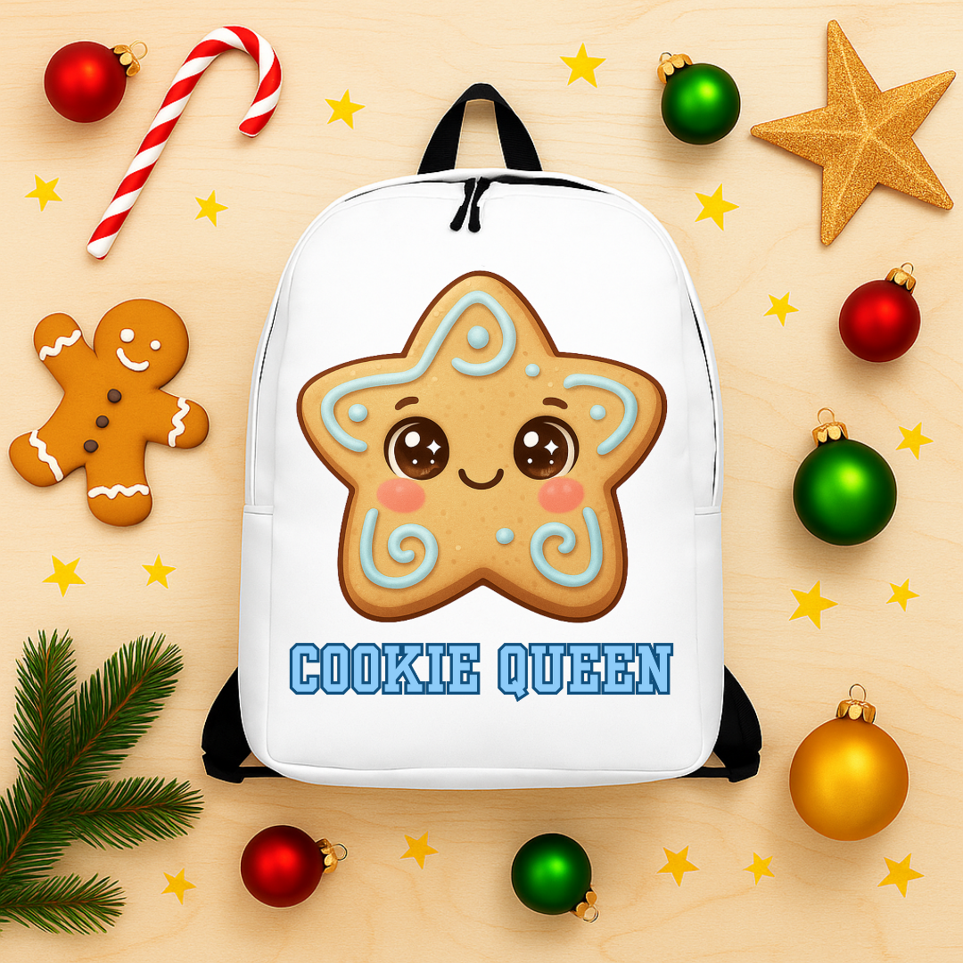 "Cookie Queen" | Minimalist Backpack