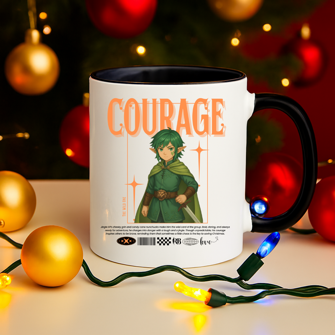&quot;Courage&quot; | Mug