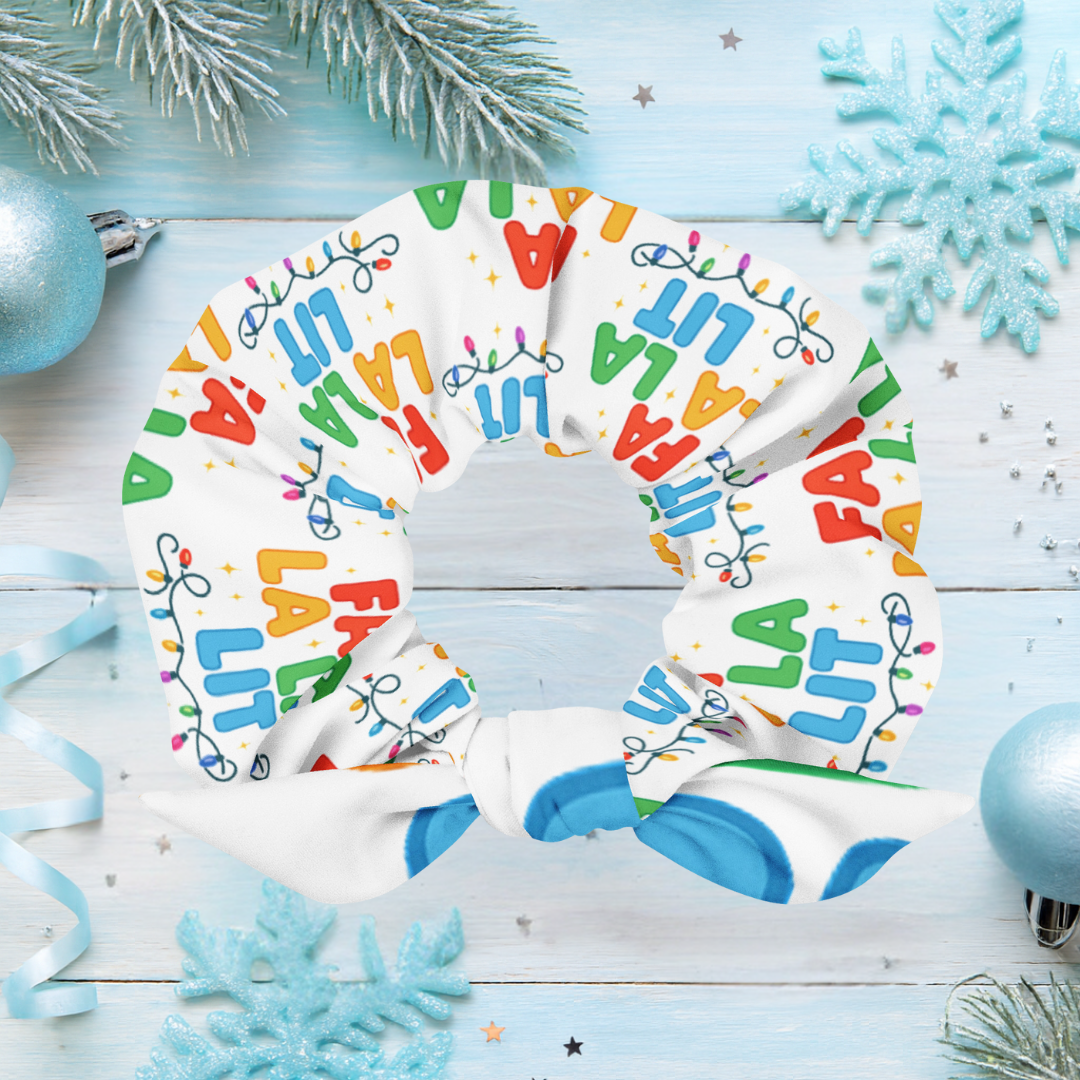 Fa La Lit Teen Scrunchie