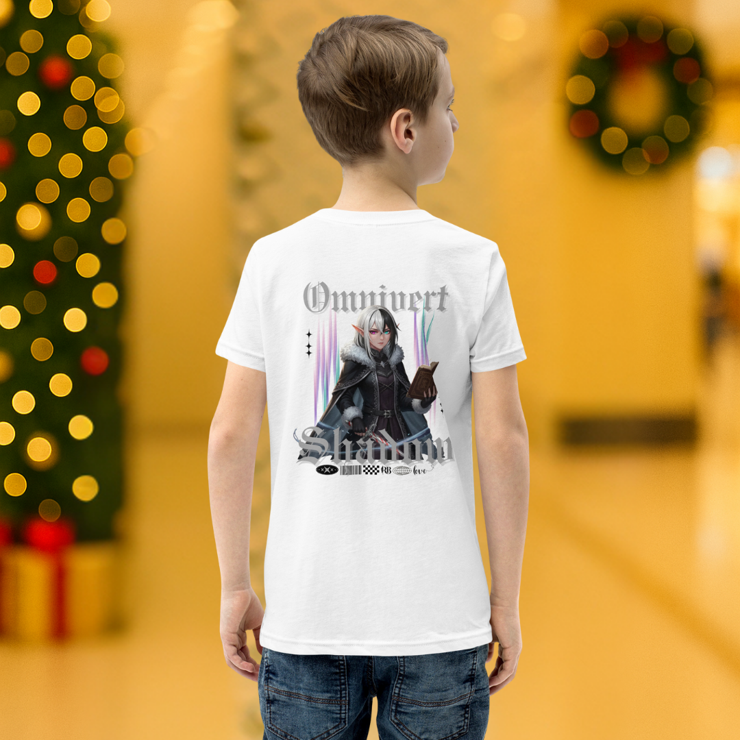 &quot;Omnivert Shadow&quot; | Youth Short Sleeve T-Shirt