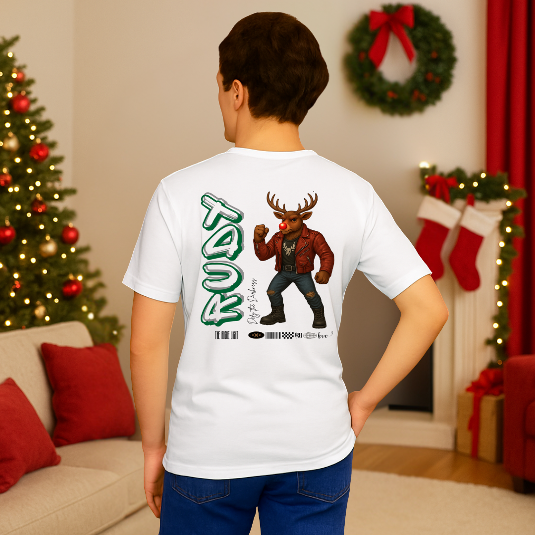 &quot;Rudy&quot;- Black | Adults t-shirt