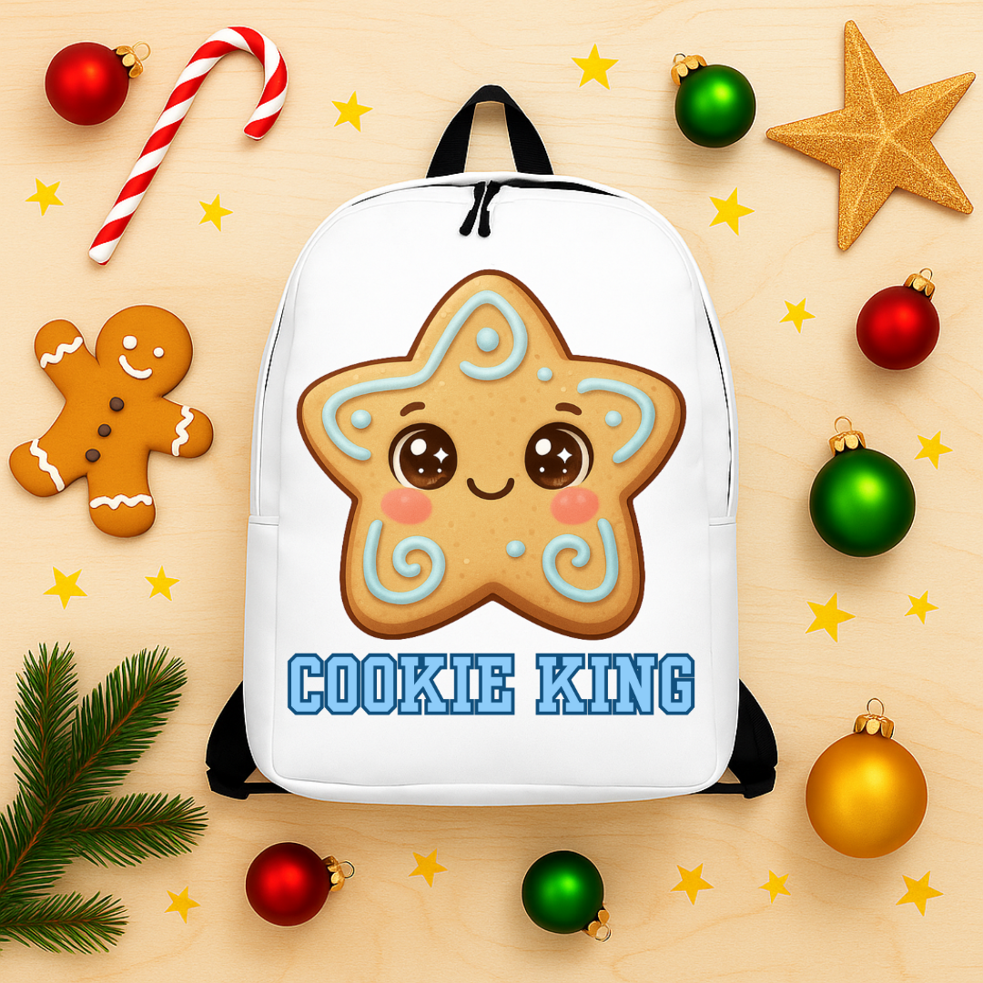 &quot;Cookie King&quot; | Minimalist Backpack