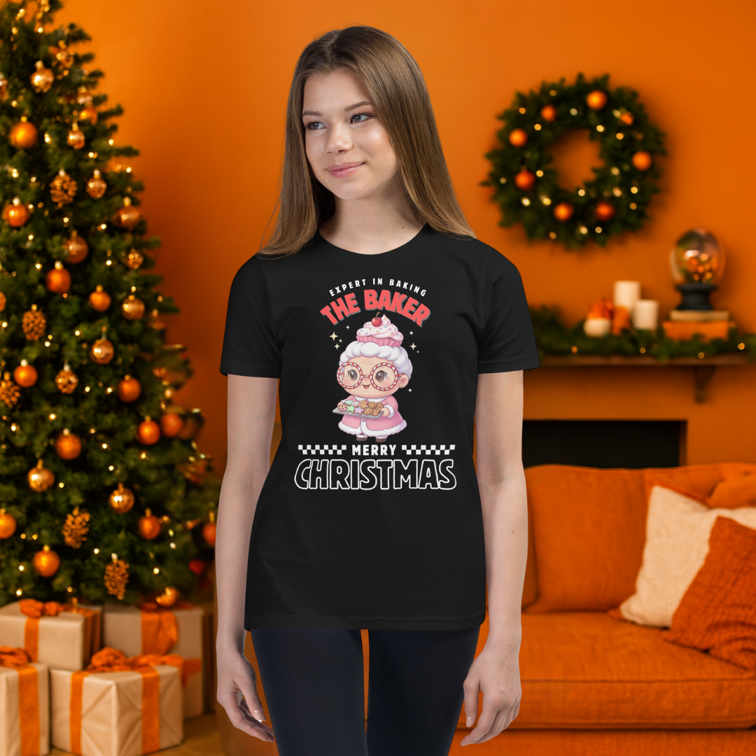 Expert in Baking: The Grandma Baker I | Youth Short Sleeve T-Shirt