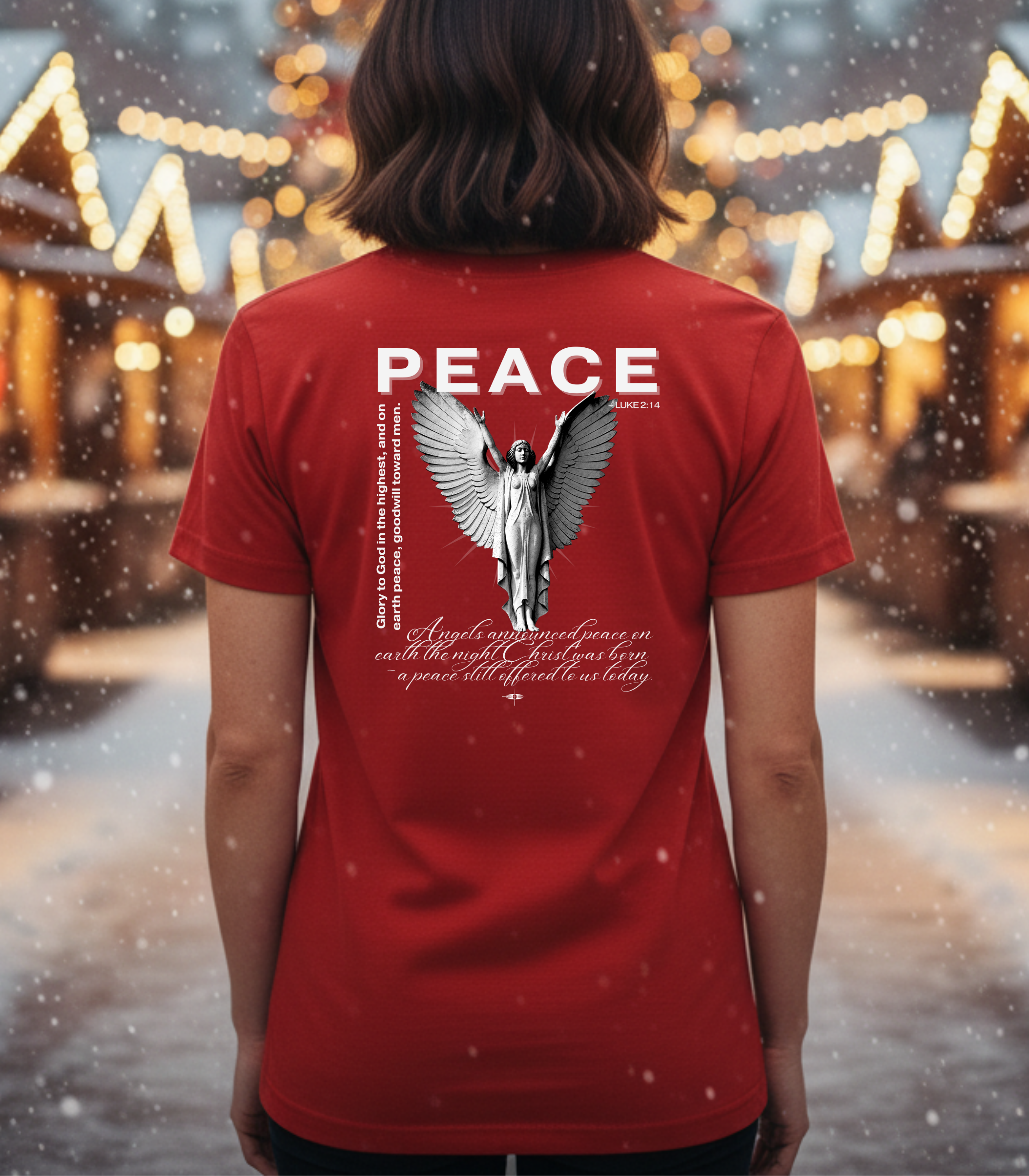 Peace Back Biblical T-Shirt