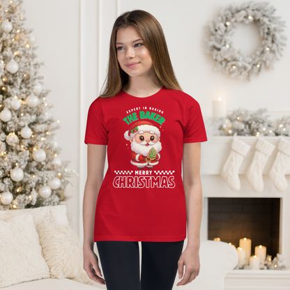 Expert in Baking: The Santa Baker II | Youth Short Sleeve T-Shirt