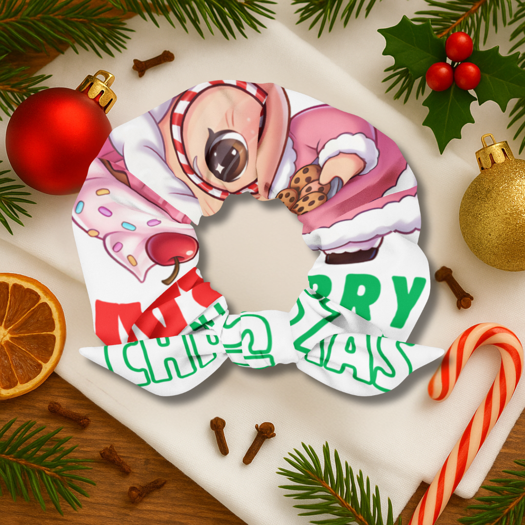 Expert in Baking: The Grandma Baker- Green and Red | Scrunchie