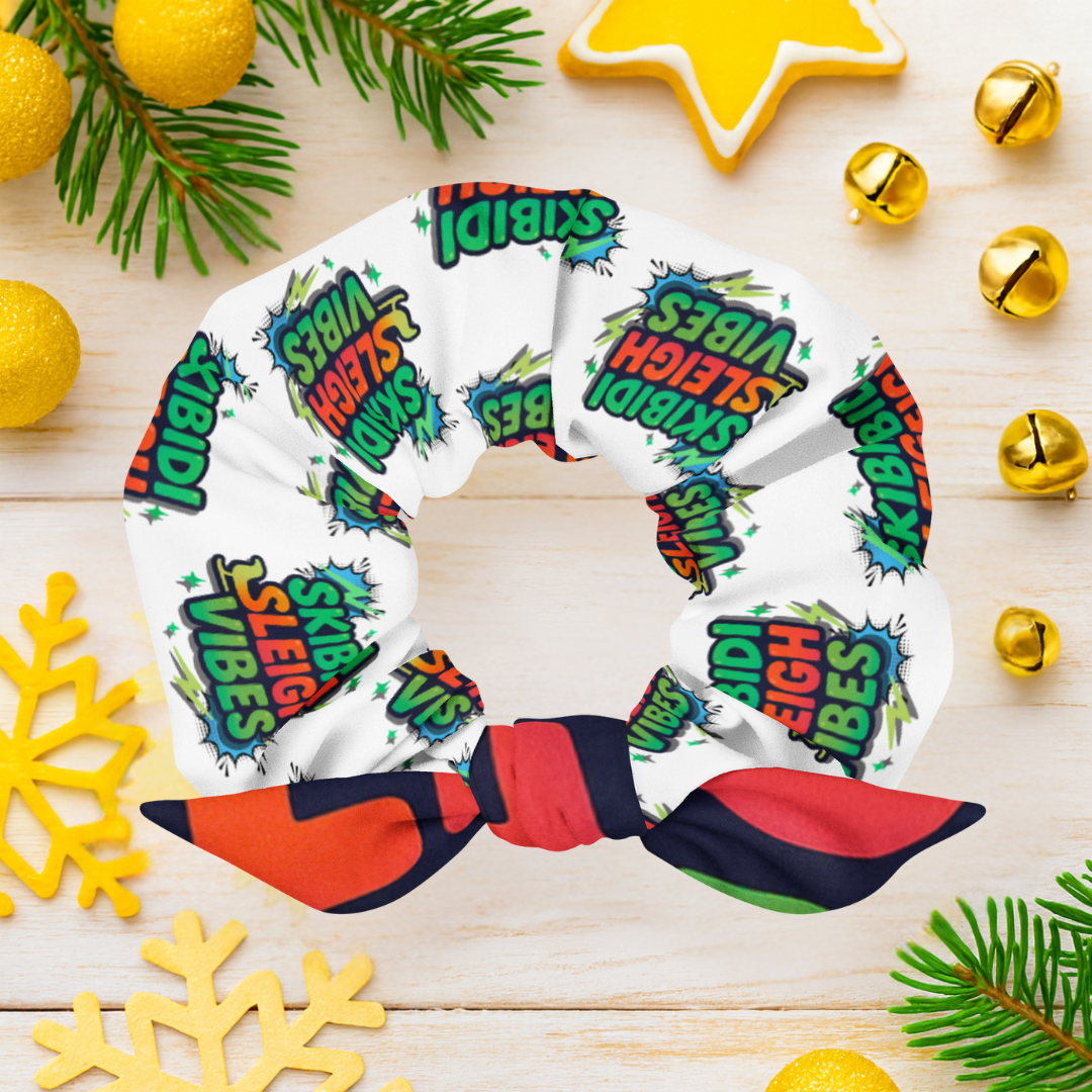 Skibidi Vibes Teen Scrunchie
