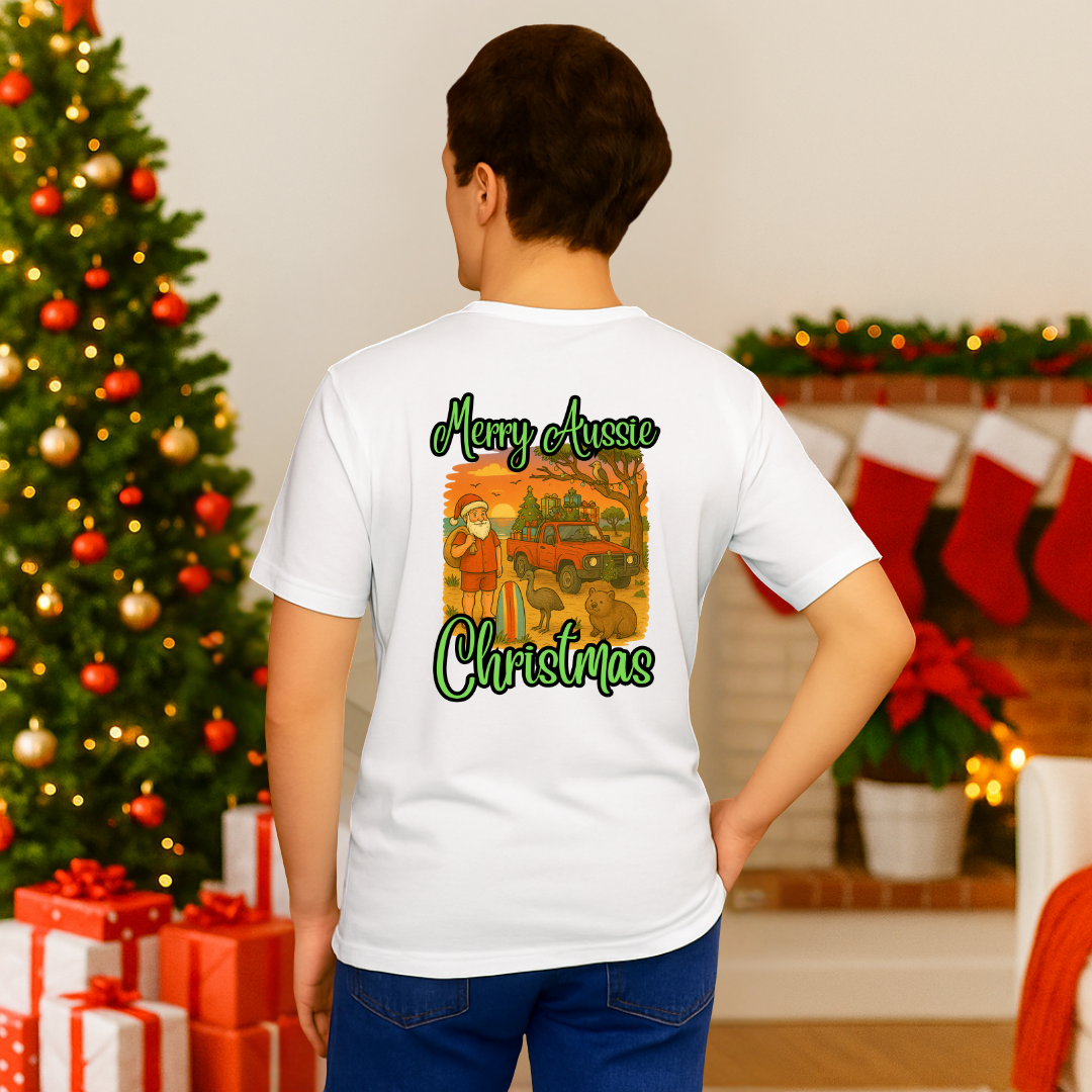 "Merry Aussie Christmas" | Adults t-shirt