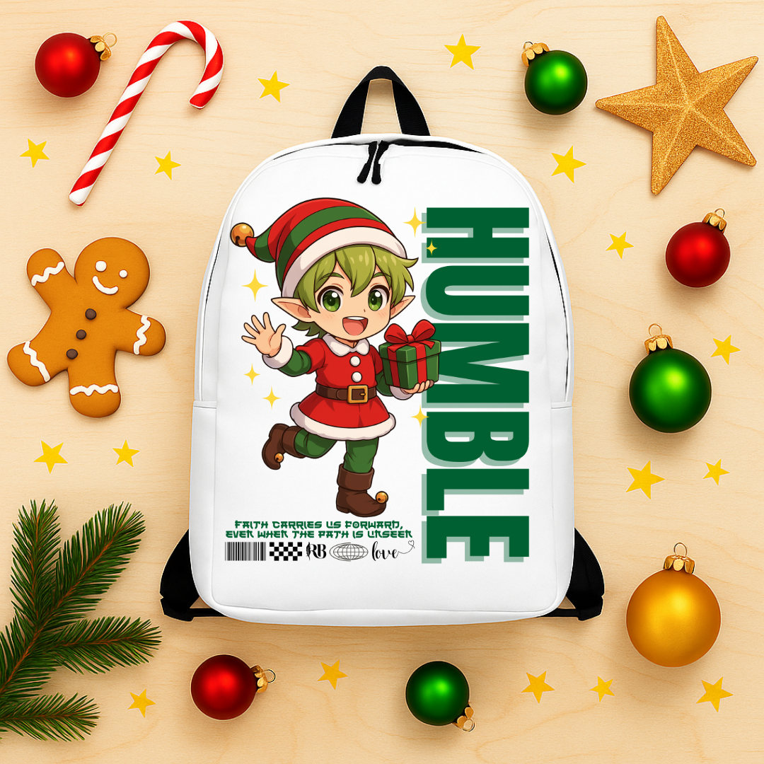 &quot;Humble&quot;- Black | Minimalist Backpack