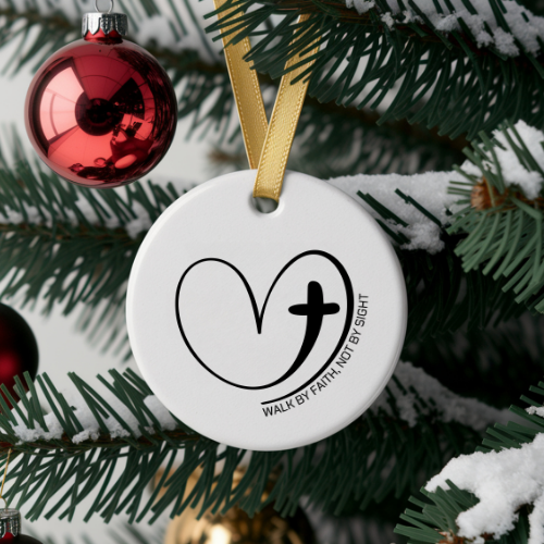Walk By Faith Biblical Ornaments