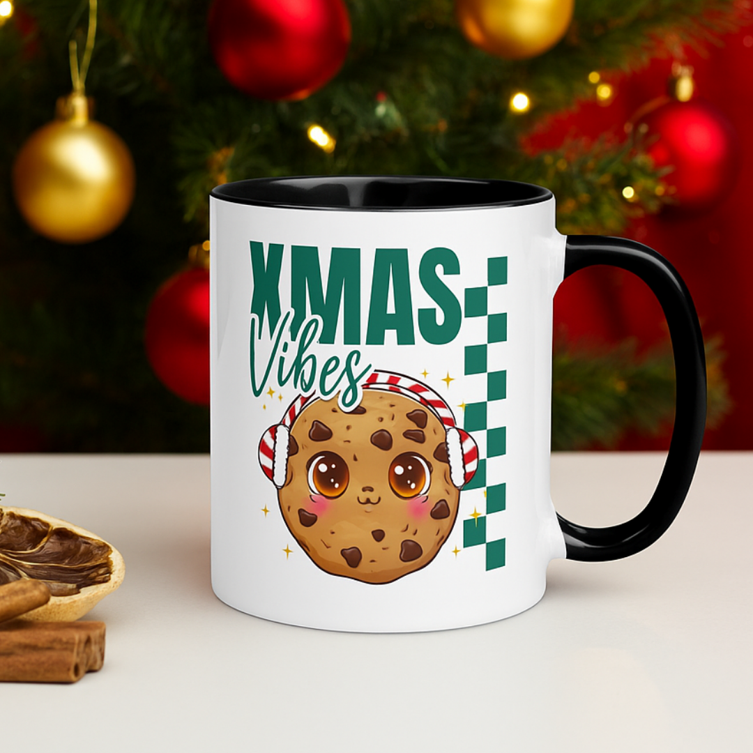 Xmas Vibes Cookie- Green | Mug