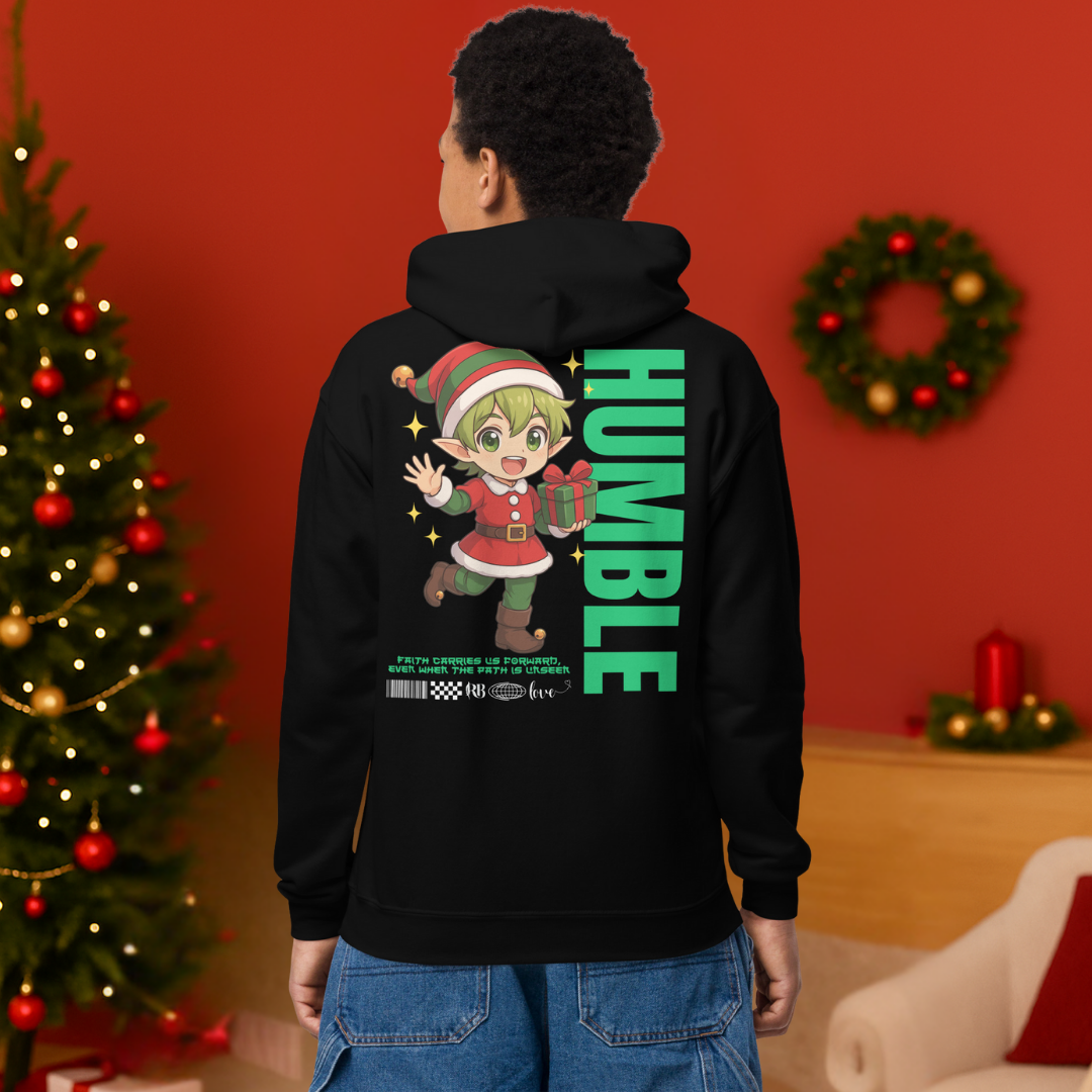 &quot;Humble&quot;- Black | Youth Hoodie