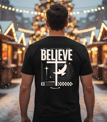 Believe Back Biblical T-Shirt