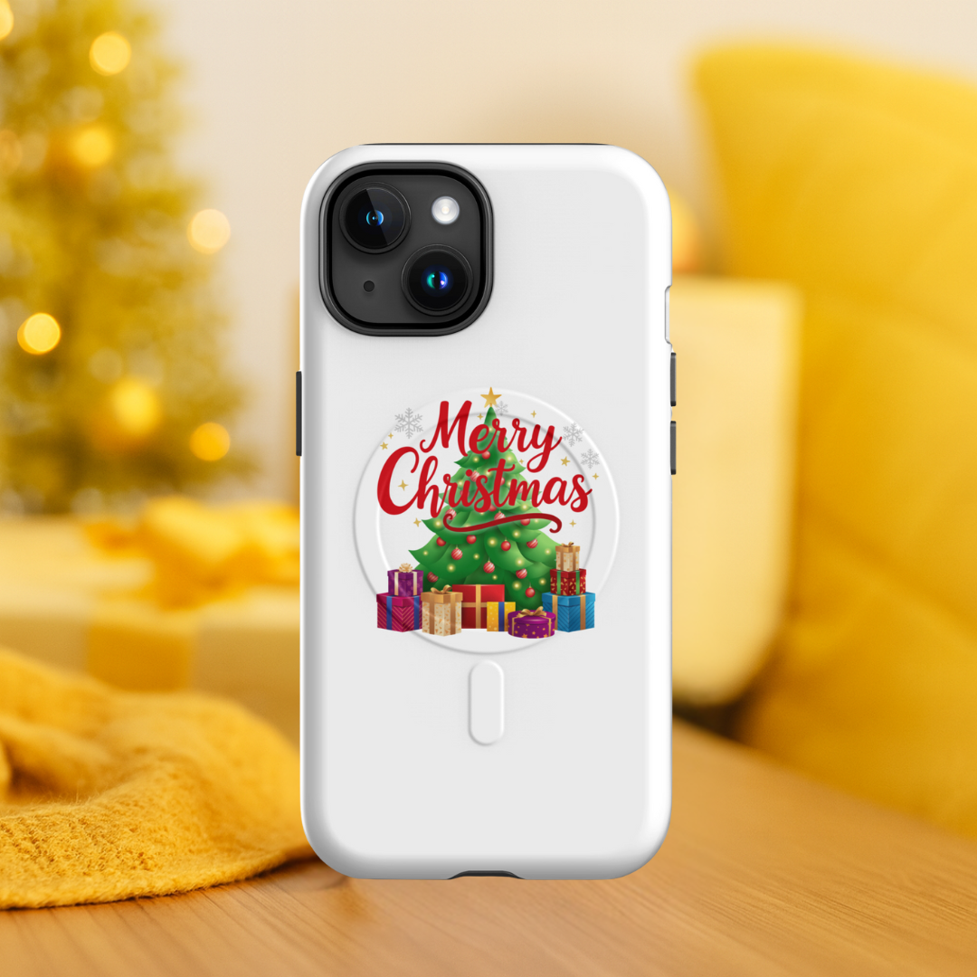 Merry Christmas Red Teen iPhone Case
