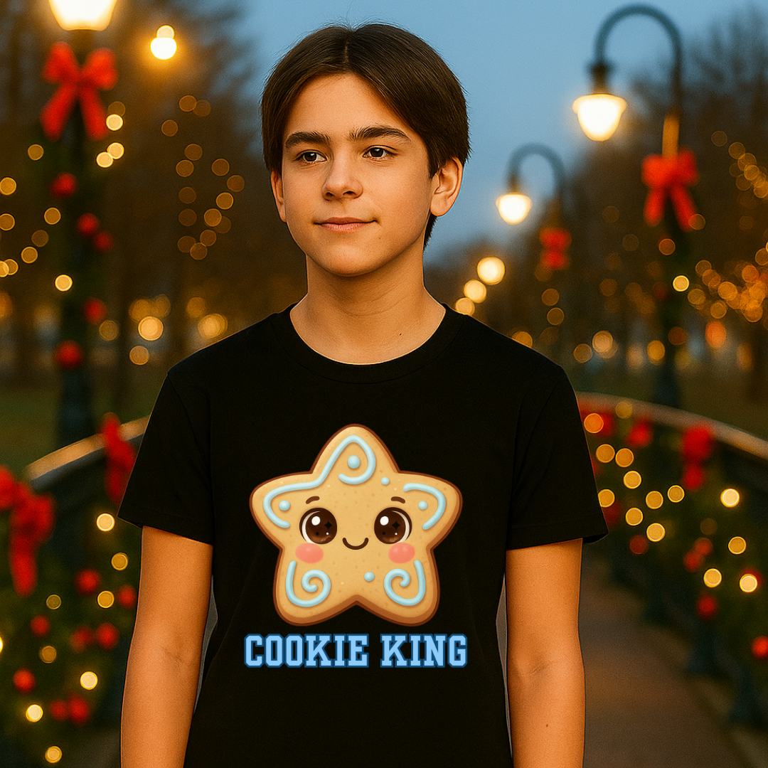 &quot;Cookie King&quot; | Youth Short Sleeve T-Shirt | – RB Designa Co