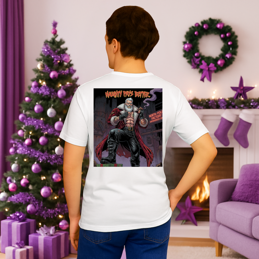 &quot;Naughty Pays Better&quot; | Adults t-shirt