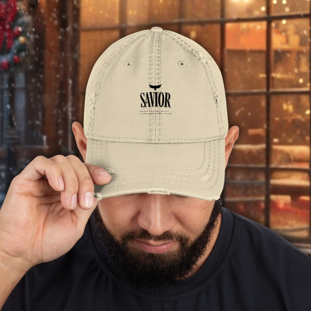 Savior Back Biblical Cap