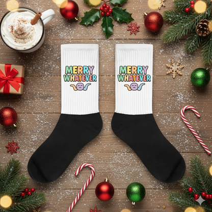 Merry Whatever Teen Socks