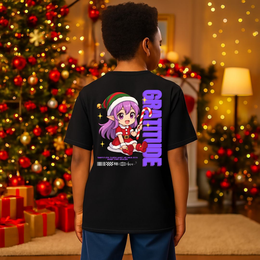 &quot;Gratitude&quot;- White | Youth T-Shirt