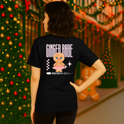 &quot;Ginger Babe&quot;- White | Adults t-shirt