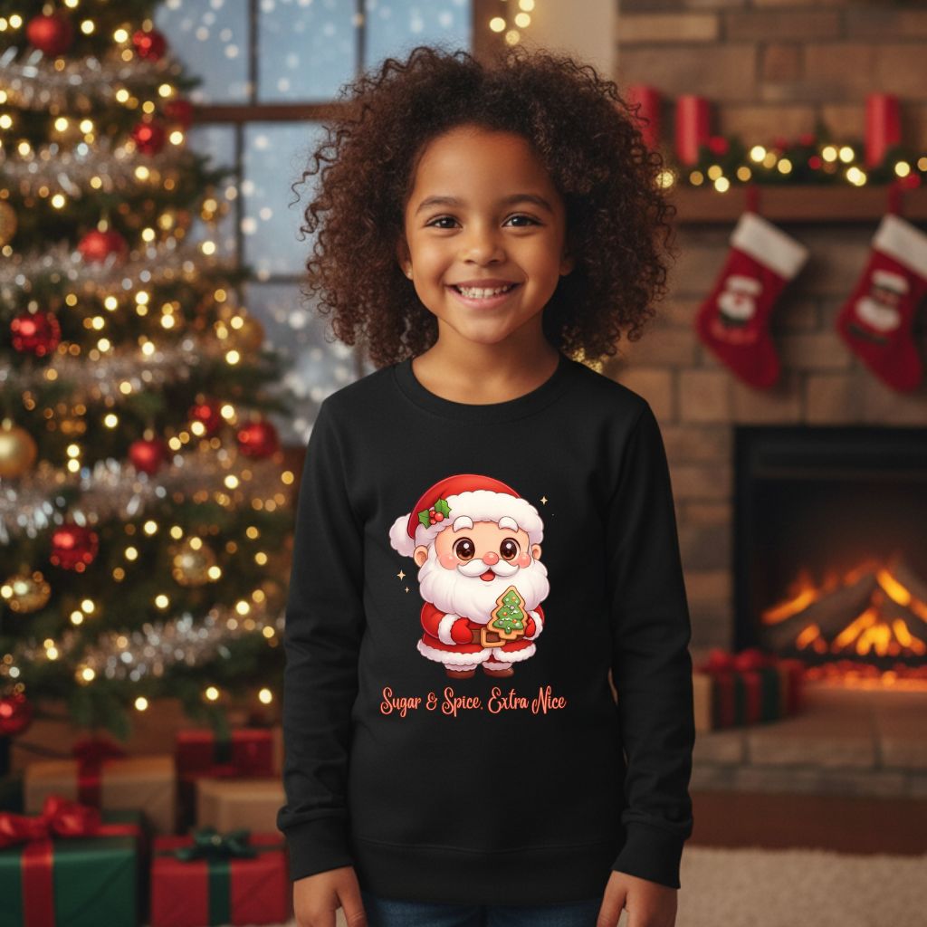 Chibi Santa Claus Kids & Babies Sweatshirt