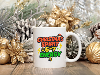 Lightning Spirit Teen White Mug