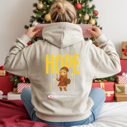 &quot;Hope&quot;- White | Youth Hoodie