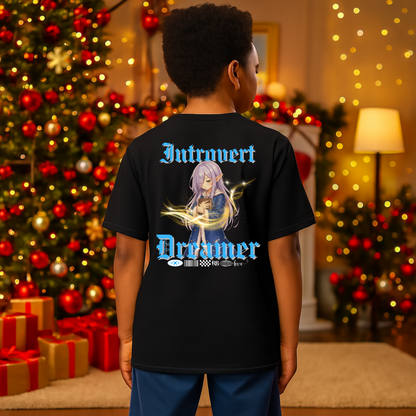&quot;Introvert Dreamer&quot;- White | Youth T-Shirt