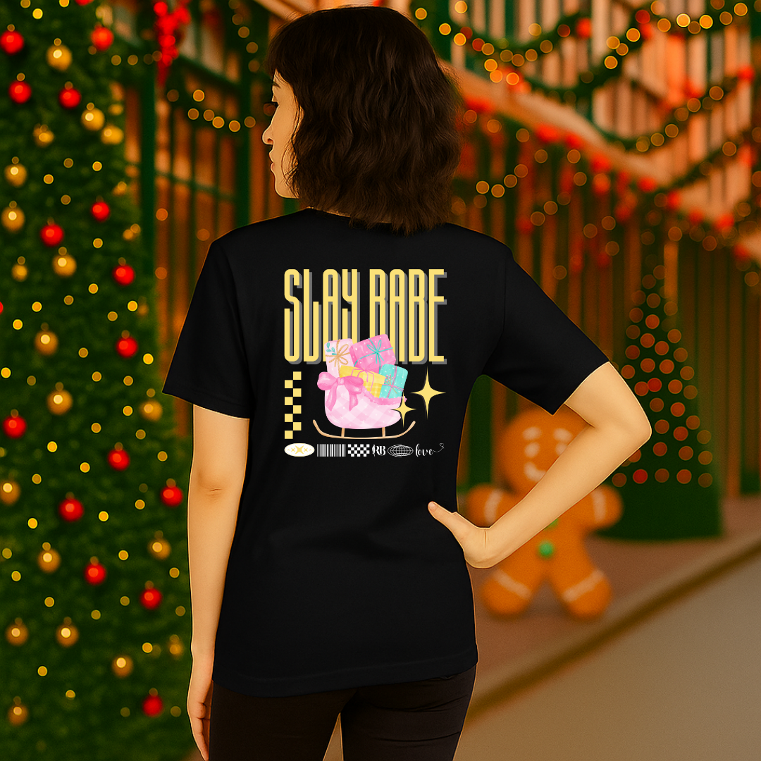 &quot;Slay Babe&quot;- White | Adults t-shirt