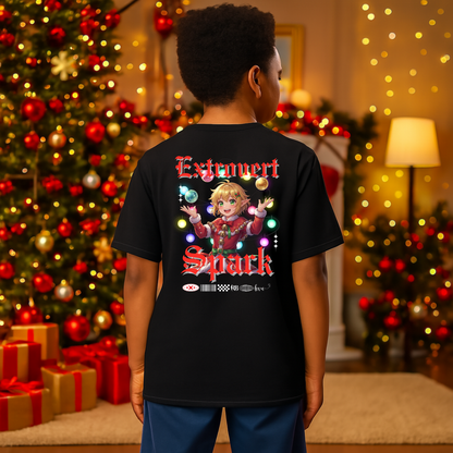 &quot;Extrovert Spark&quot;- White | Youth T-Shirt