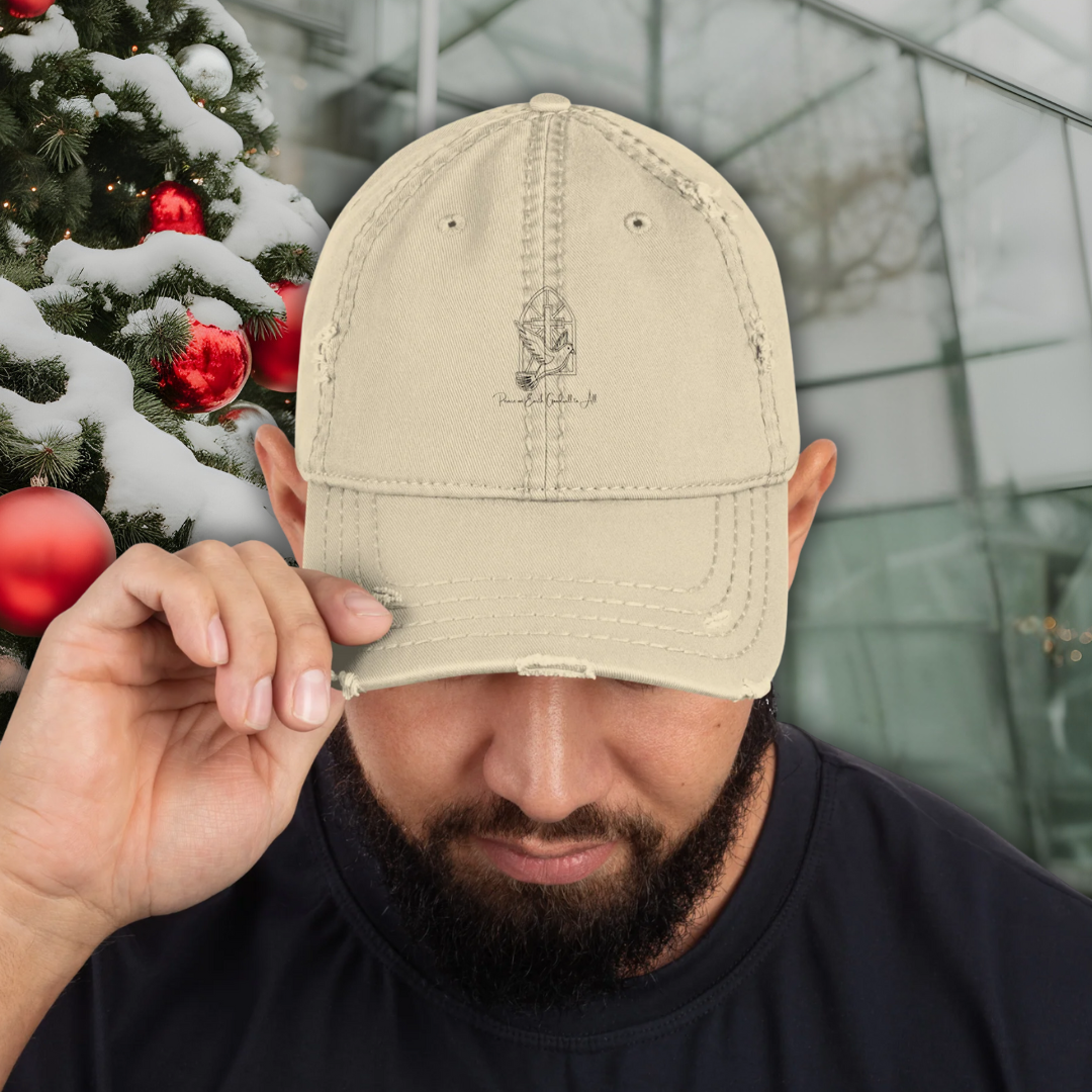 Peace Love God Biblical Cap