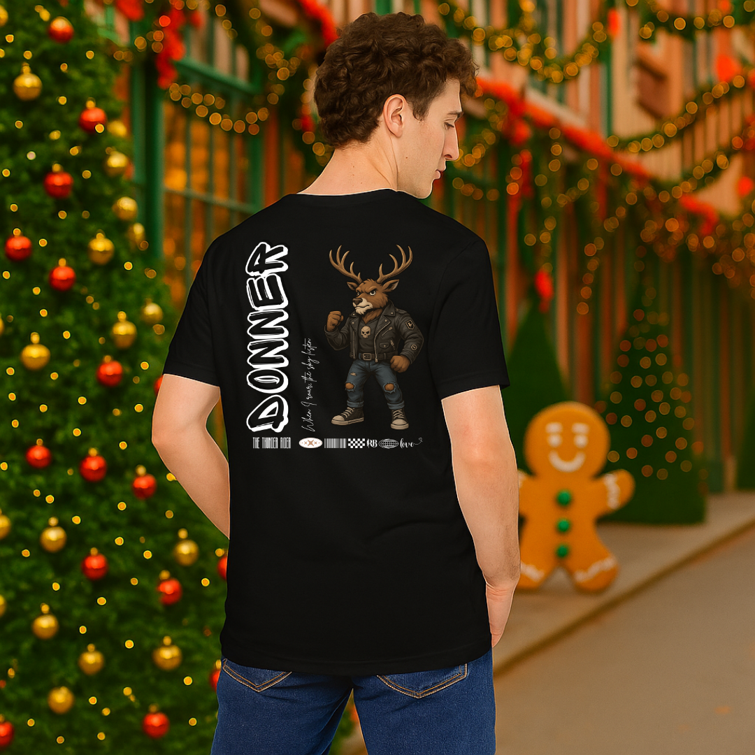 "Donner"- White | Adults t-shirt