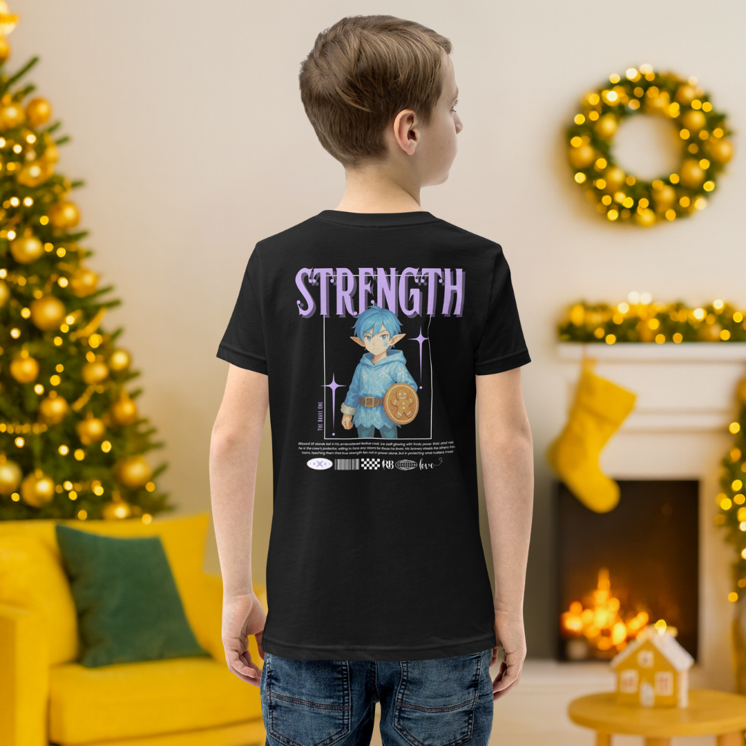 &quot;Strength&quot; | Youth Short Sleeve T-Shirt