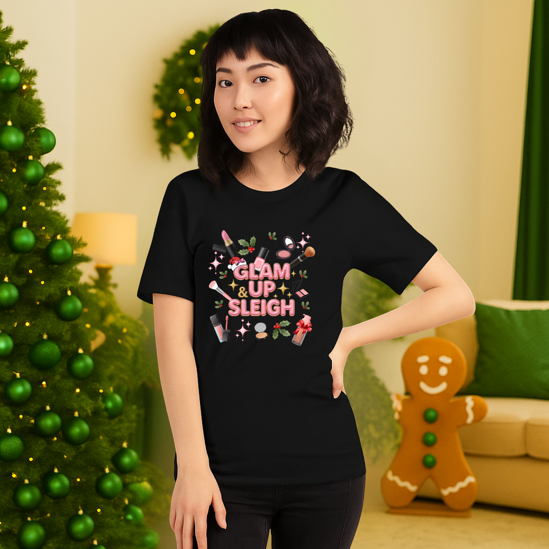 &quot;Glam &amp; Up Sleigh&quot; | Adults t-shirt