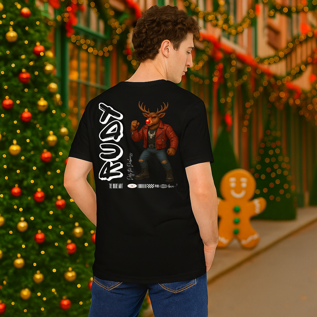 &quot;Rudy&quot;- White | Adults t-shirt