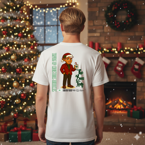 CEO Entrepreneur Elf The Boss King Elf Occupation T-shirt