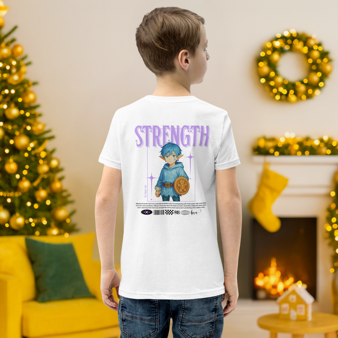 &quot;Strength&quot; | Youth Short Sleeve T-Shirt