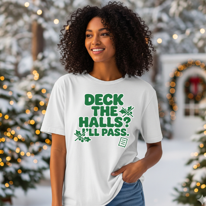 Deck The Halls Humbag Oversized T-shirt