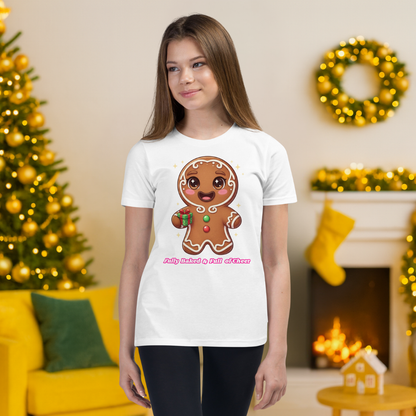 &quot;Fully Baked and Full of Cheer&quot; | Youth Short Sleeve T-Shirt