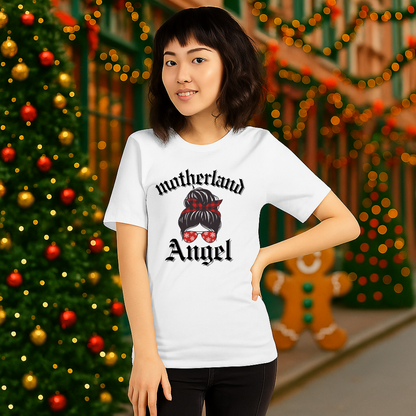 &quot;Motherland Angel&quot;- Red | Adults t-shirt