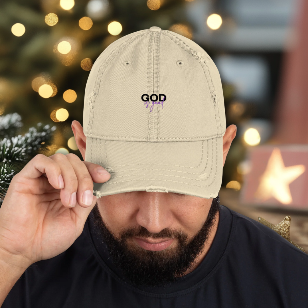 God Is Good Biblical Cap