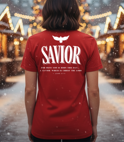Savior Back Biblical T-Shirt